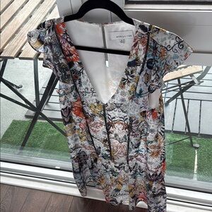 Adelyn Rae Colorful Floral short dress